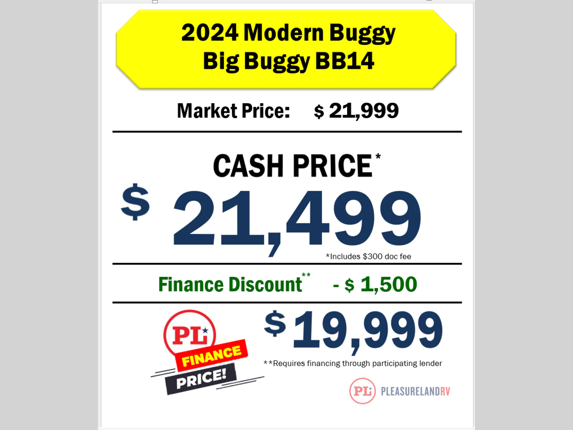 2024 Modern Buggy Trailers Big Buggy BB14 - Photo 2