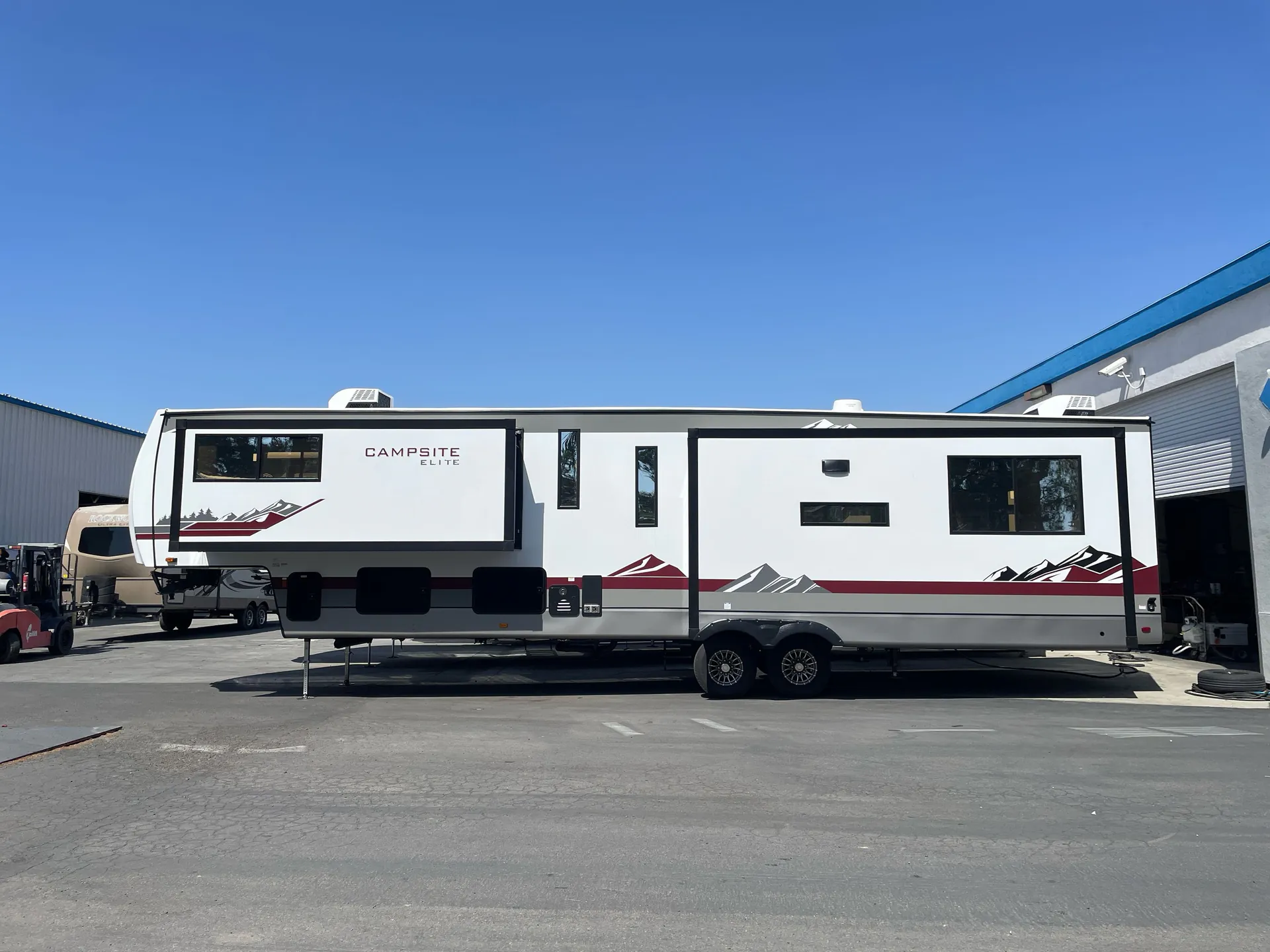 2026 Forest River Campsite Elite 36AK — off campside