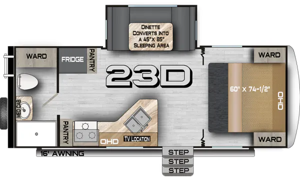 Northwood Nash 23D floor plan