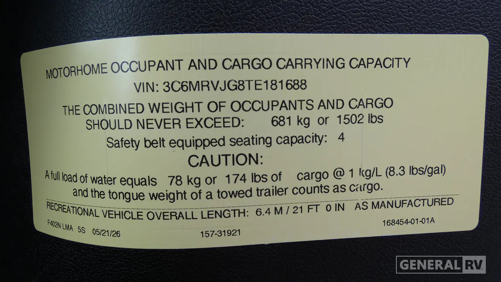 2027 Winnebago Travato 59G, Photos photo 30