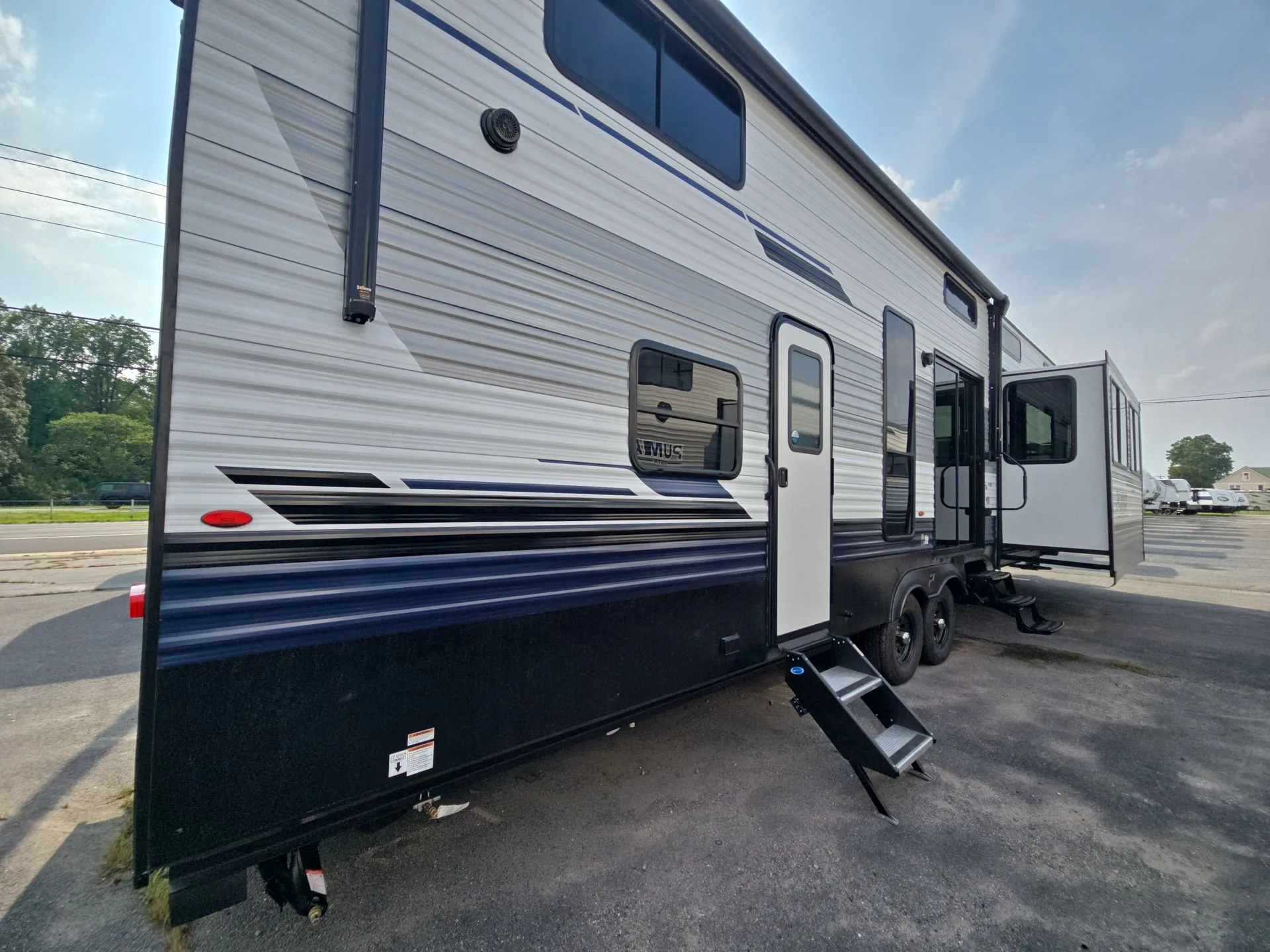 2027 Forest River Puma Vista 402LFT — backside