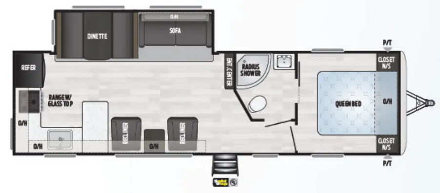 Keystone Springdale 293RK floor plan