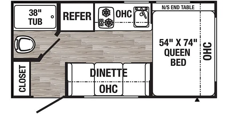 Palomino Puma Ultra Lite 12FBX floor plan