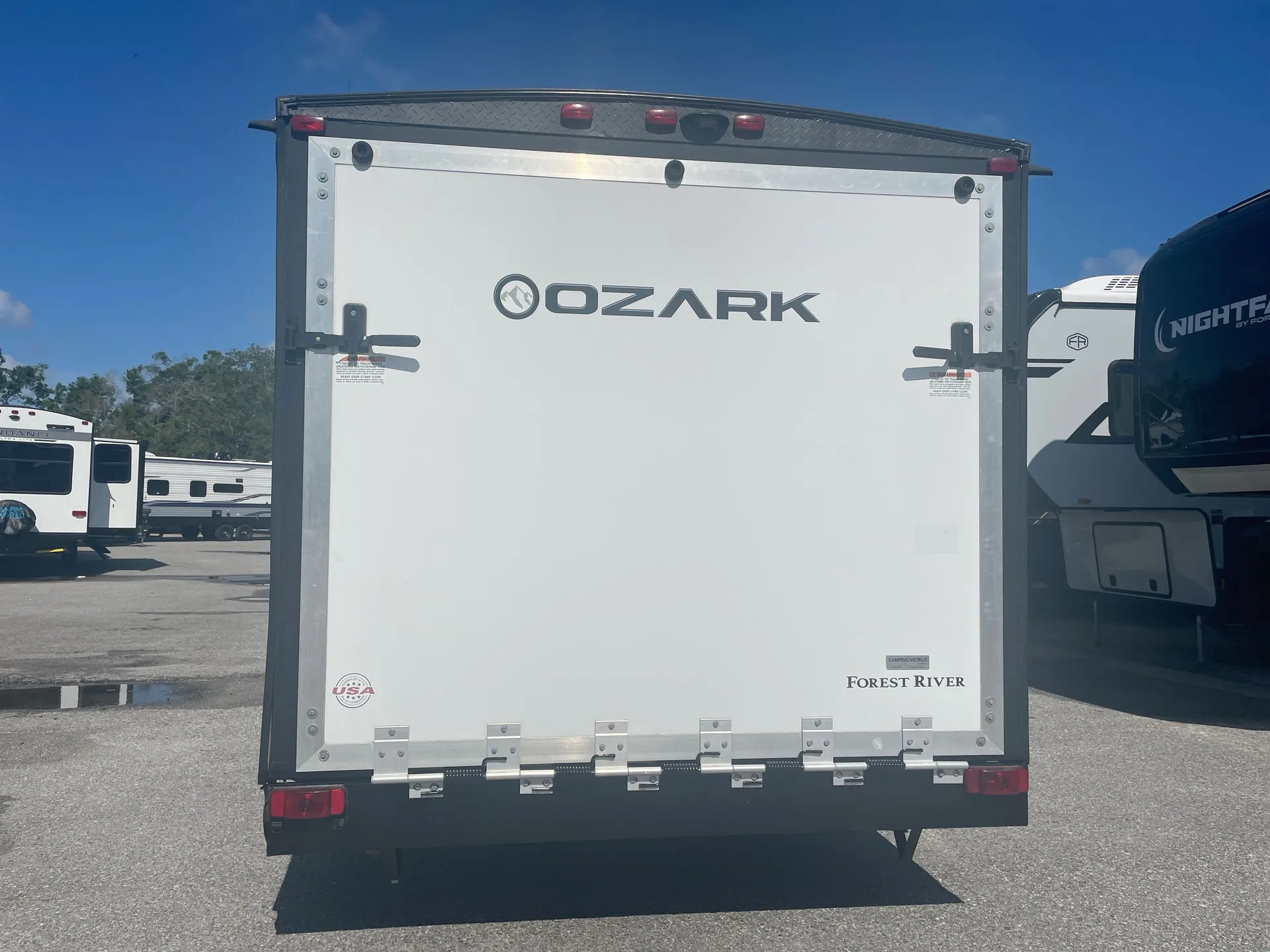 2021 Forest River Ozark 2700TH — backside