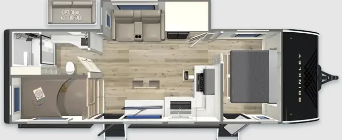 2027 Brinkley MODEL Ix 24X - Floor plan
