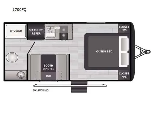 2024 Keystone Springdale 1700FQ - Photo 3