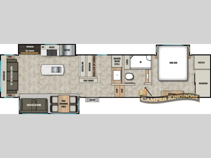 2026 Coachmen Brookstone 370RLLO - Photo 3