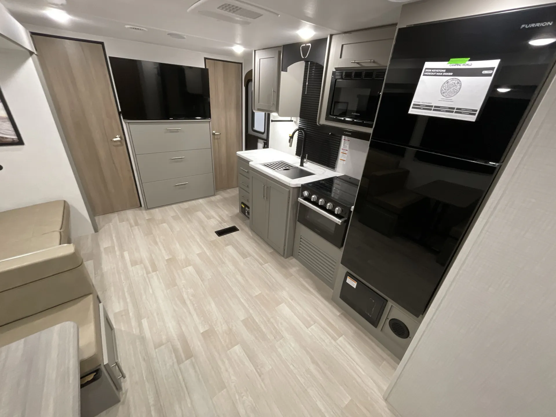2026 Keystone Hideout Max 310XBR — living area main
