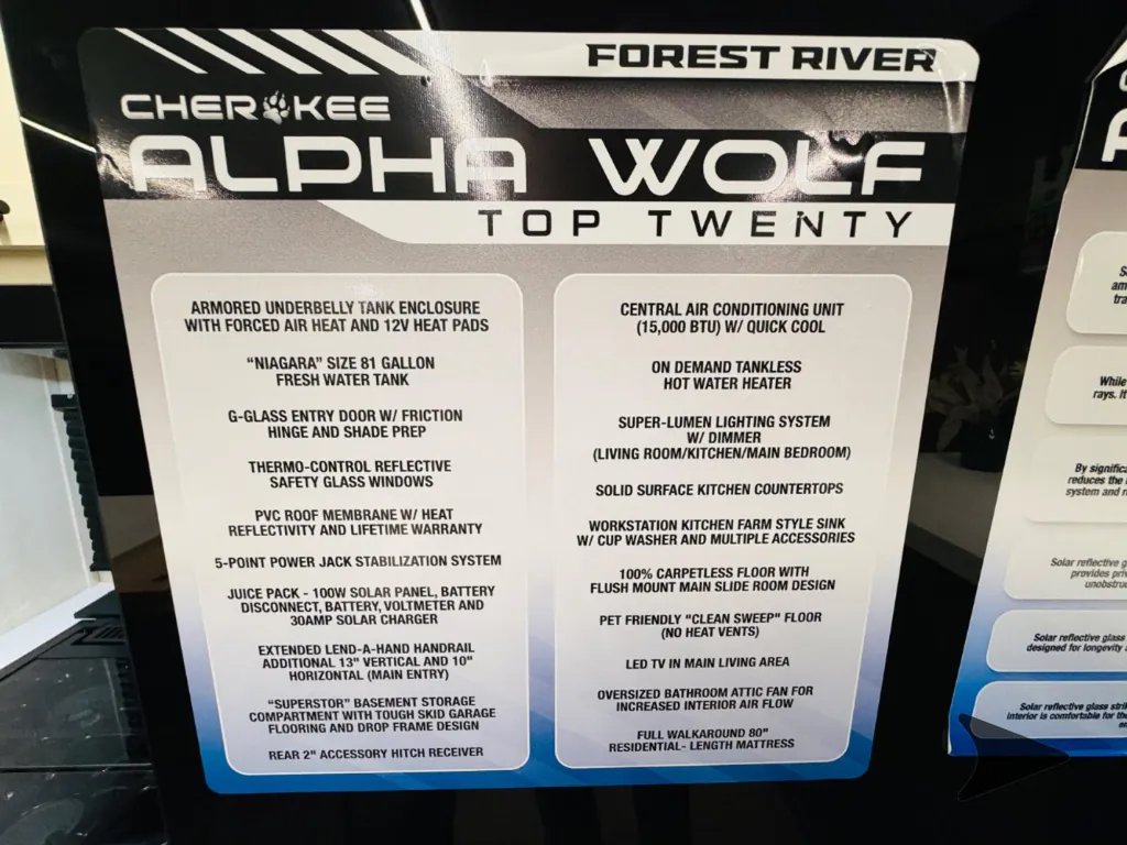 2026 Forest River Cherokee Alpha Wolf 33RL, Photos photo 50