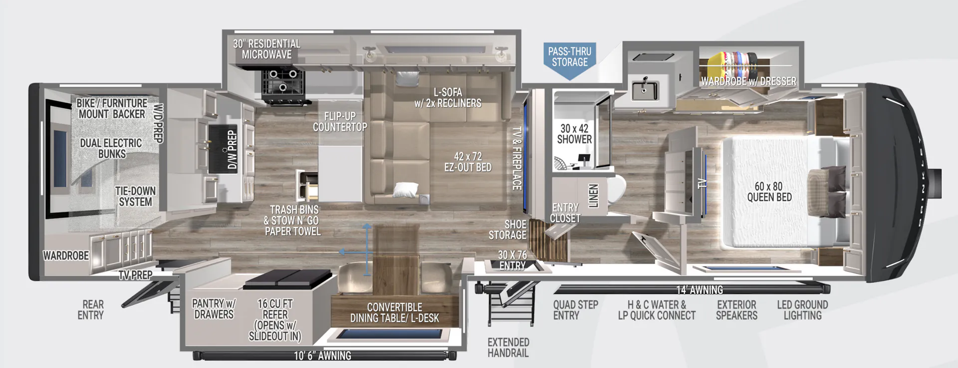 Brinkley Model Z 3210 floor plan