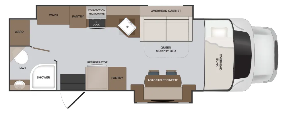 Holiday Rambler Incline FS550 30WM floor plan
