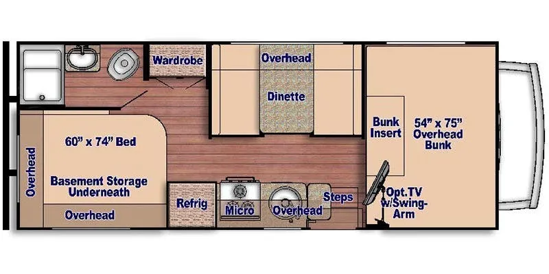 Gulf Stream Conquest 6237LE floor plan