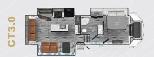 2024 Heartland Corterra CT 3.0 - Floor plan
