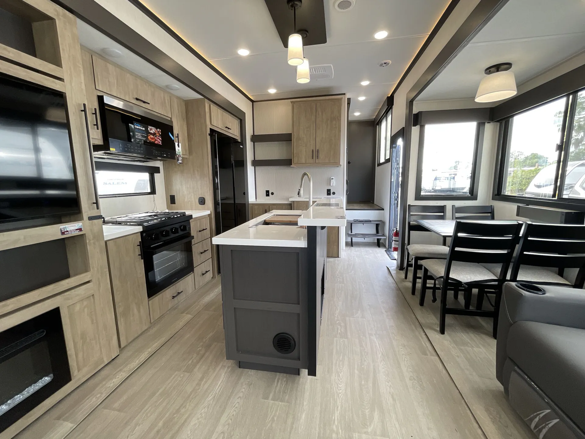 2026 Forest River Campsite Elite 32BAM — stove oven open