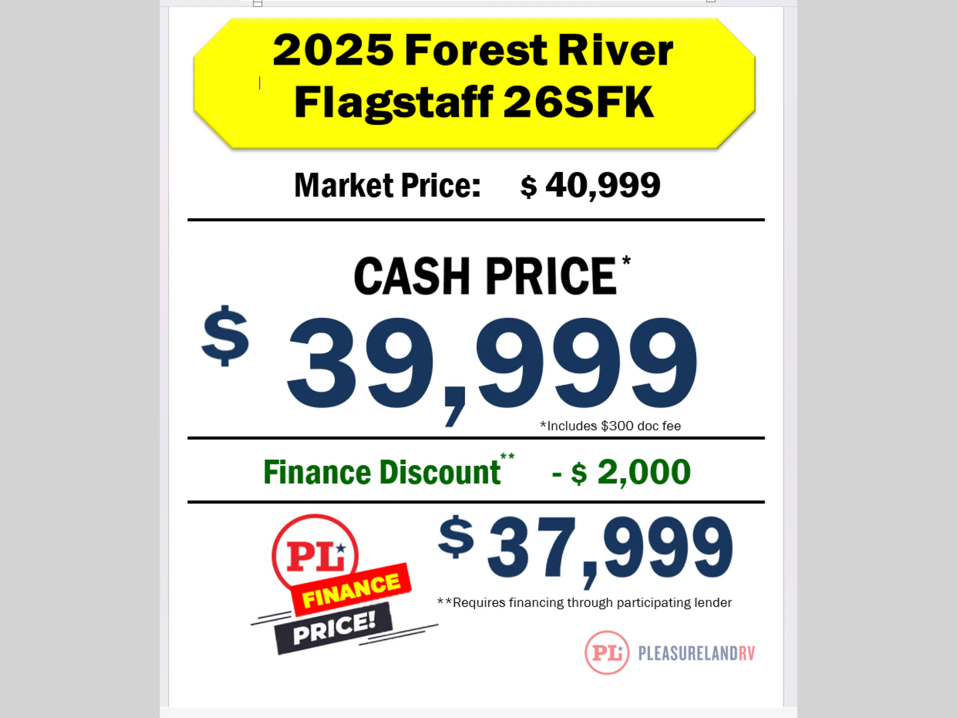 2025 Forest River Flagstaff Super Lite 26SFK - Photo 4