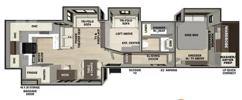 2027 Forest River Cedar Creek 390RKB - Photo 3