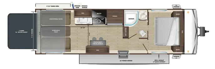 Starcraft Autumn Ridge 263TH floor plan