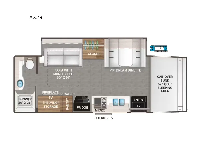 2025 Thor Motor Coach Omni AX29 - Photo 3