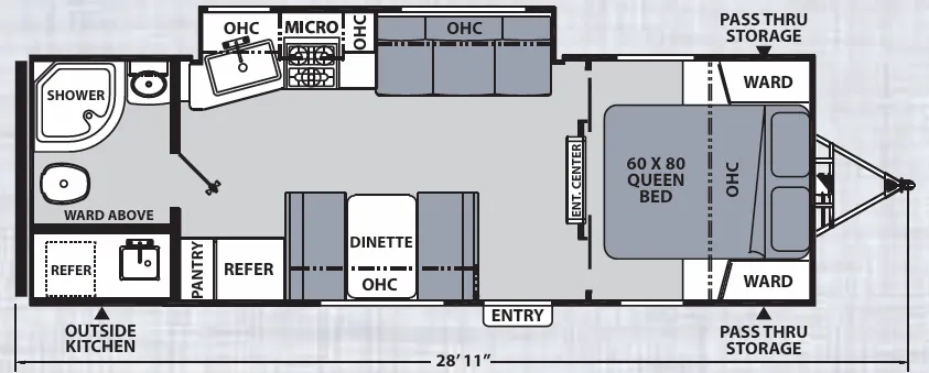 Coachmen Apex Ultra-Lite 251RBK floor plan