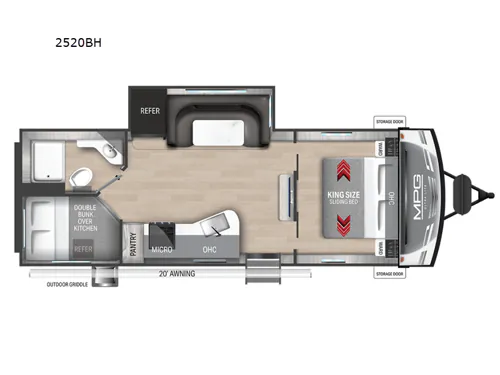 2025 Cruiser RV MPG 2520BH - Photo 3