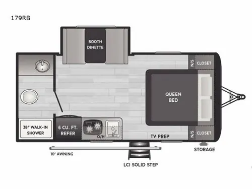 2021 Keystone Hideout 179RB, Photos photo 2