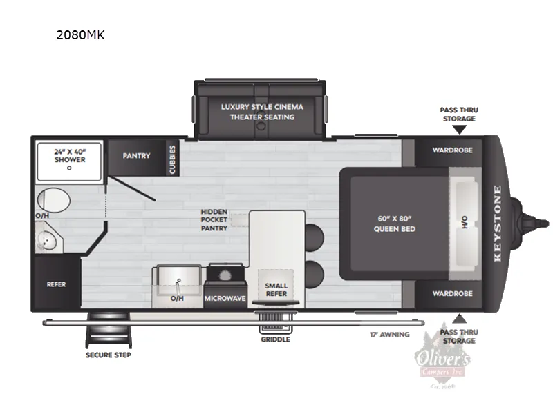 2027 Keystone RV Passport Super Lite 2080MK - Photo 3