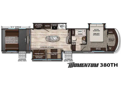 2016 Grand Design Momentum 380TH, Photos photo 2