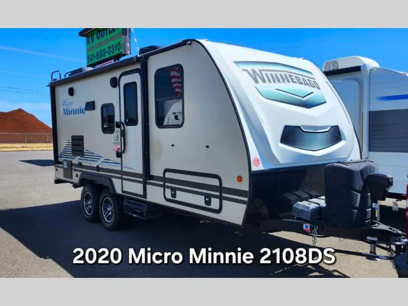 2020 Winnebago Micro Minnie 2108DS - Photo 2