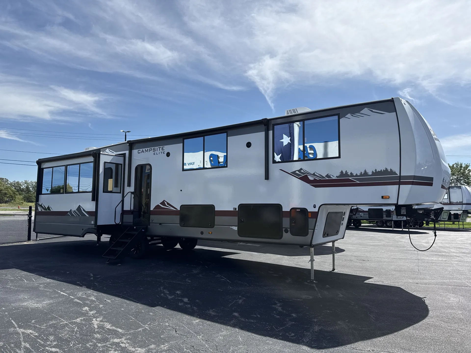 2027 Forest River Campsite Elite 36RF — campside