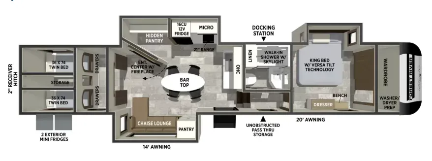 2027 Forest River Impression 36BR3, Photos photo 2
