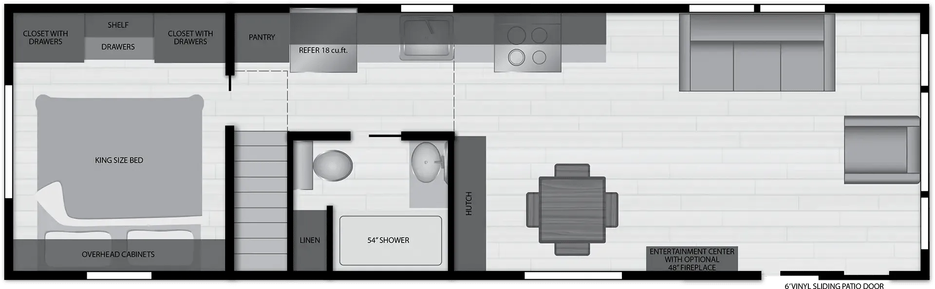 2026 Kropf Lakeside 8043K - Floor plan