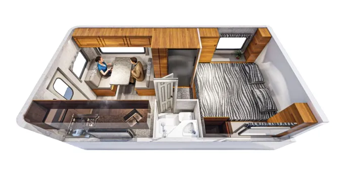 Bigfoot 2500 Series 25C9.4SB floor plan