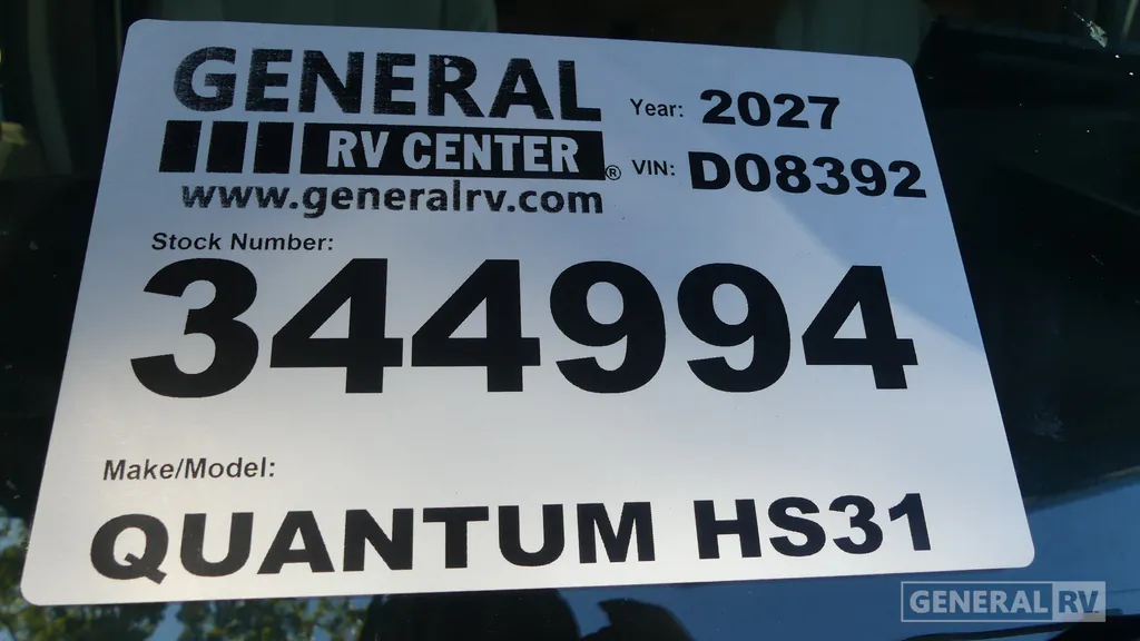 2026 Thor Motor Coach Quantum HS31, Photos photo 38