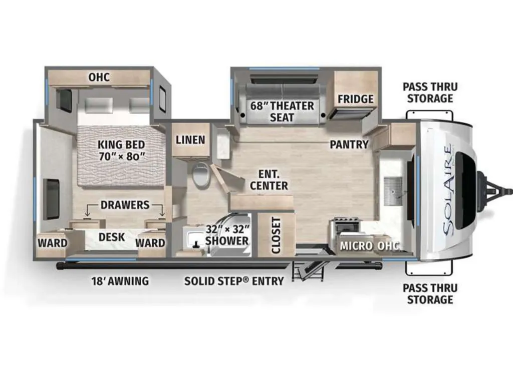 2025 Forest River Solaire 2300FKBS, Photos photo 35