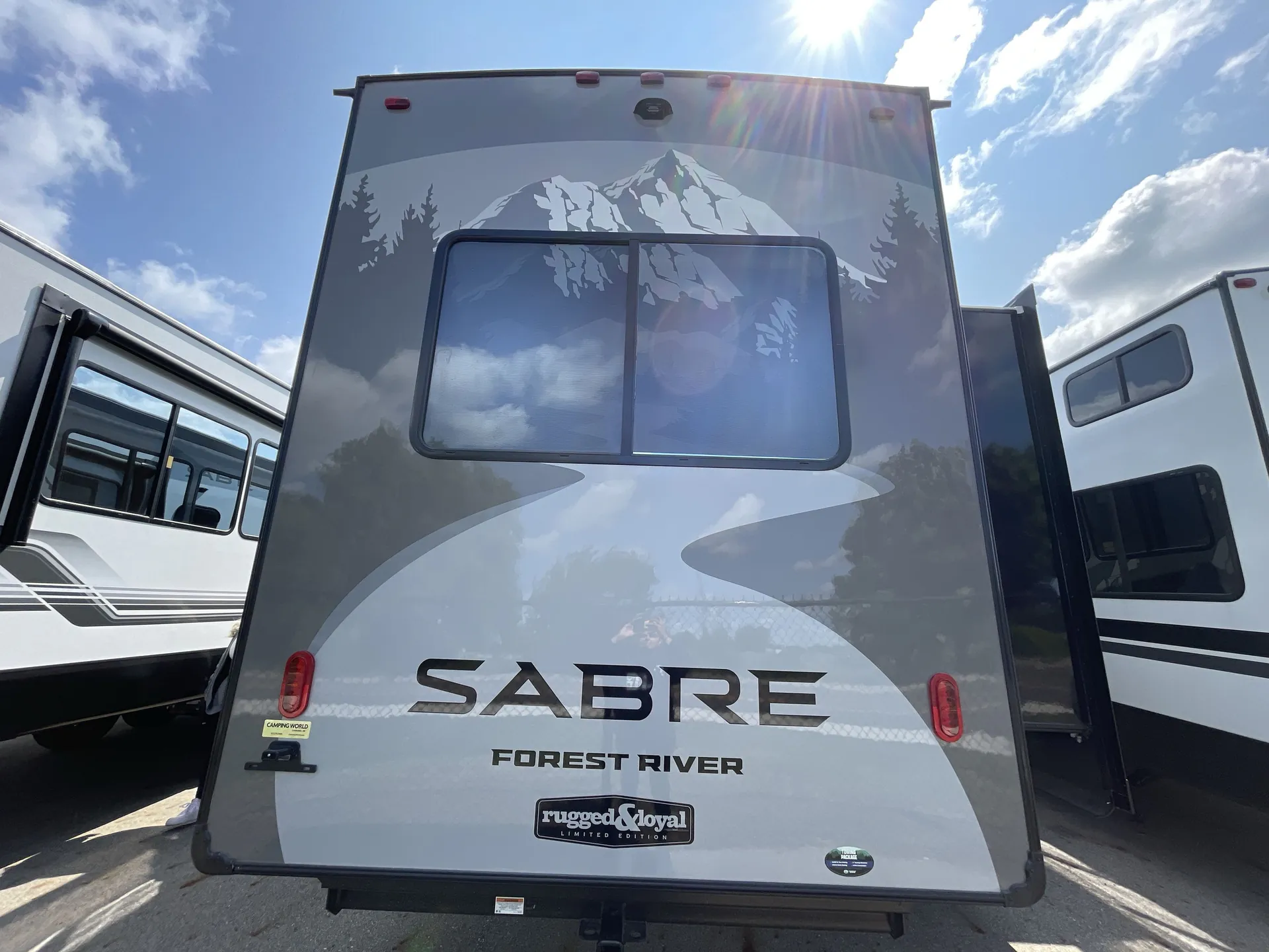 2027 Forest River Sabre 36EST — backside