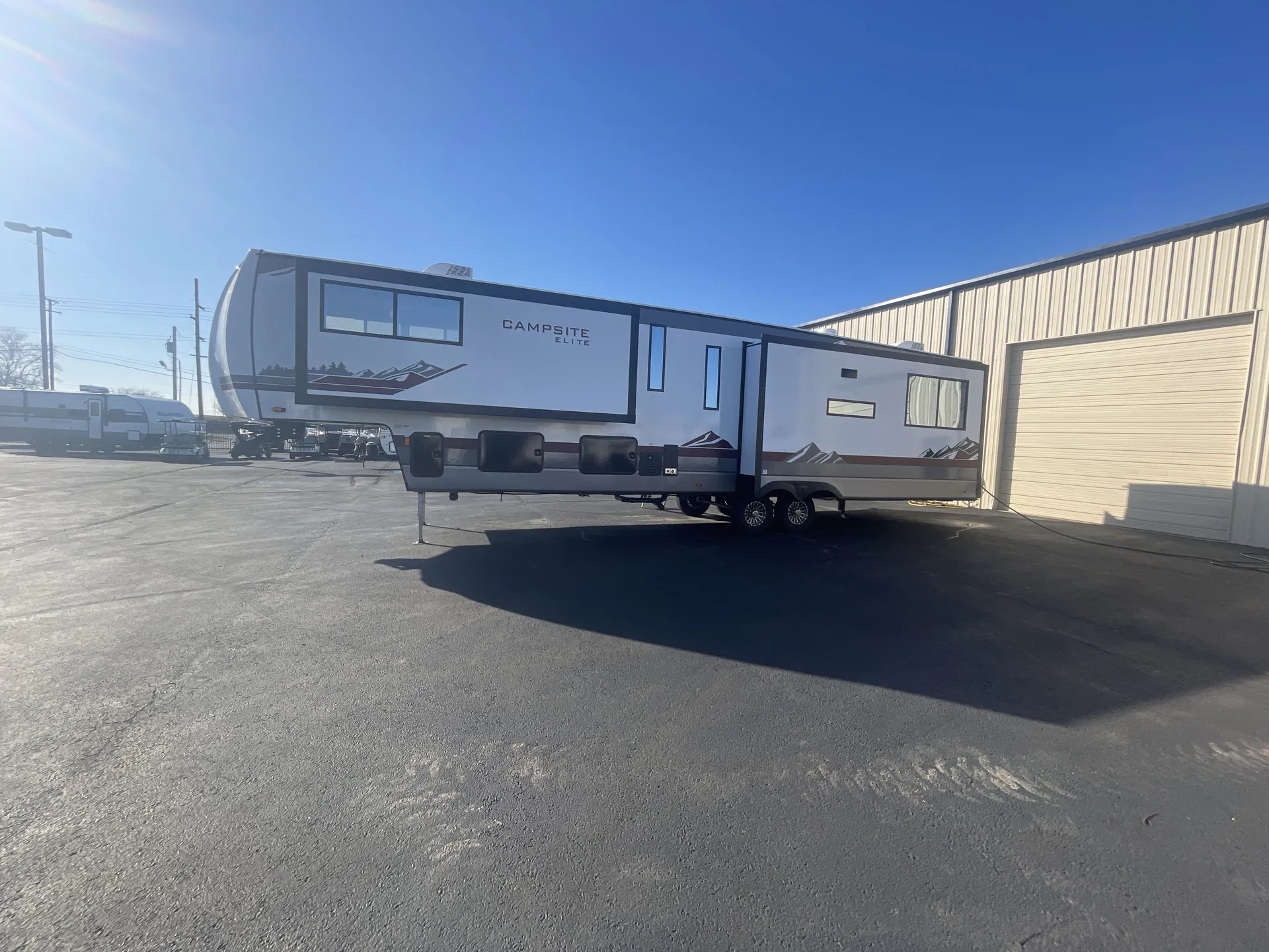 2026 Forest River Campsite Elite 36AK — off campside