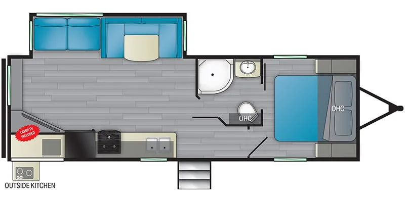 Heartland Pioneer PI RE 275 floor plan