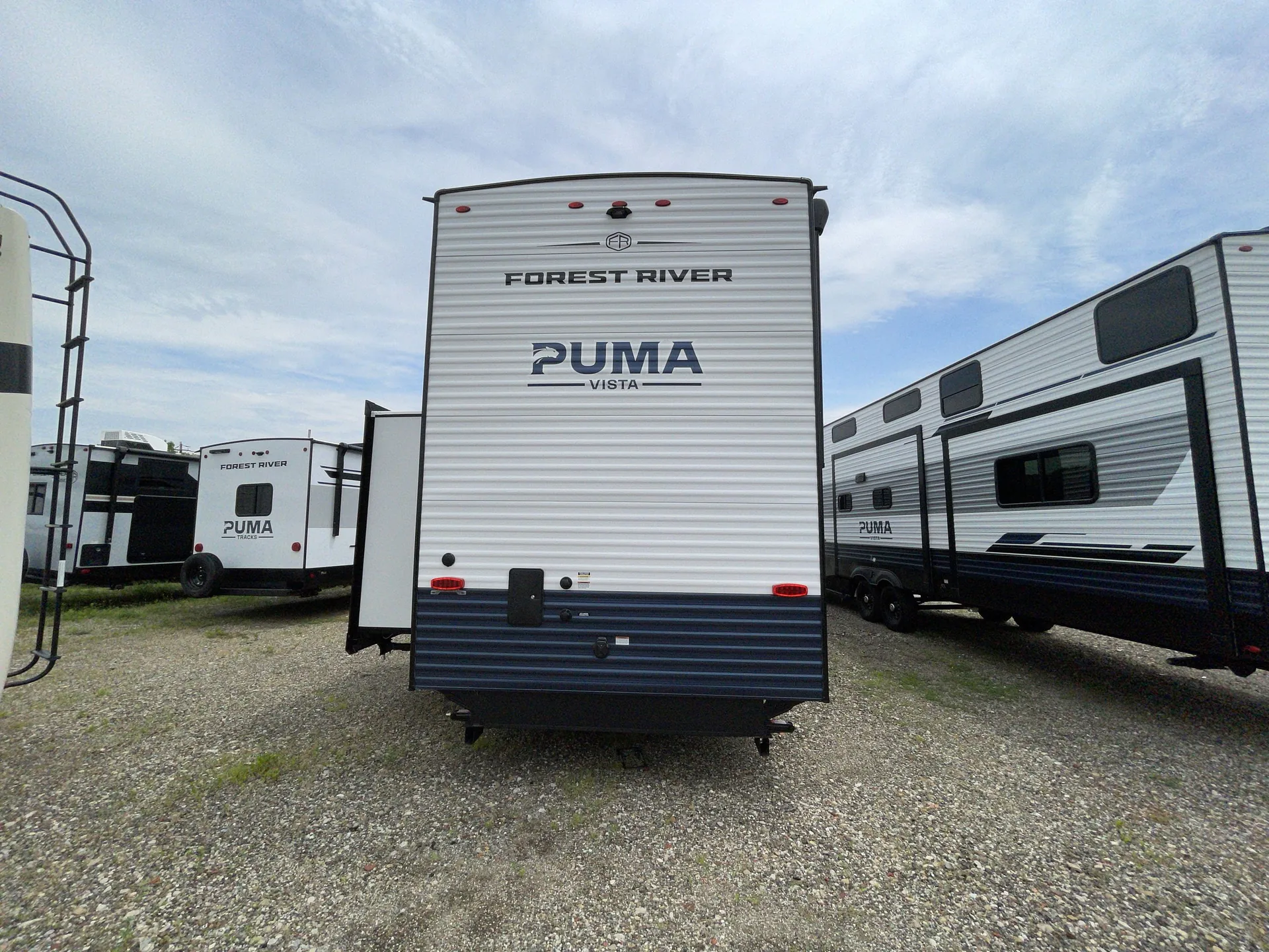 2027 Forest River Puma Vista 403LFT — backside