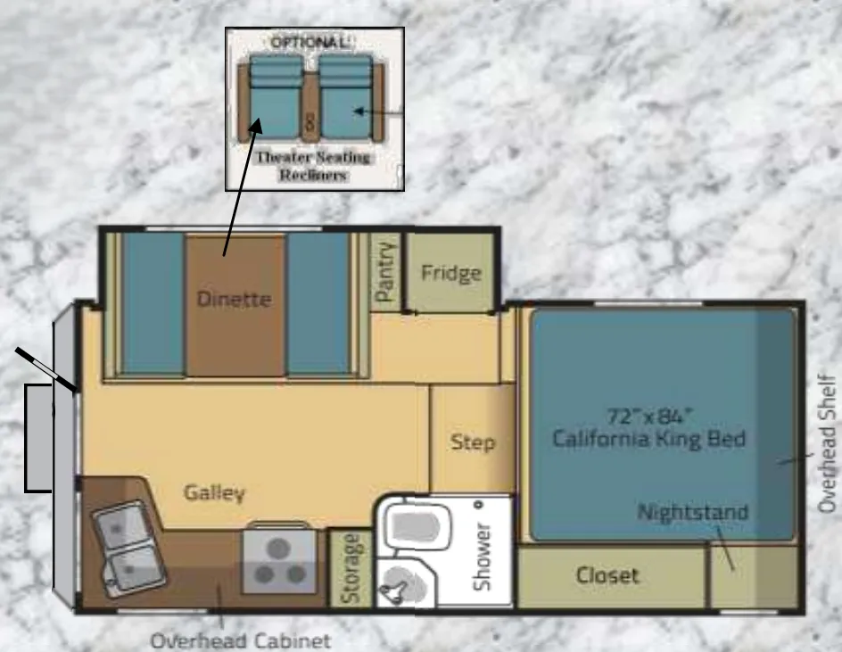 Adventurer Eagle Cap 960 floor plan