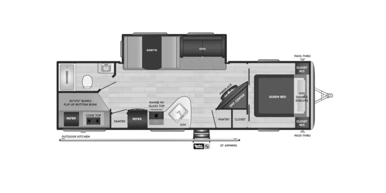 2022 Keystone Springdale 295BH dealer photo 2 from Kunes RV
