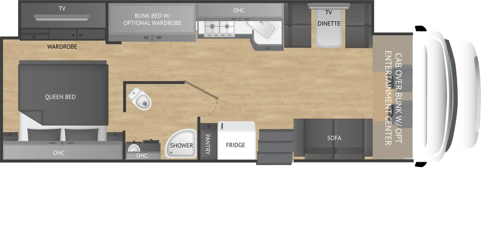 Nexus Rebel 35R floor plan