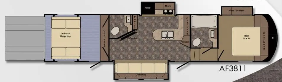 CrossRoads Altitude AF3811 floor plan