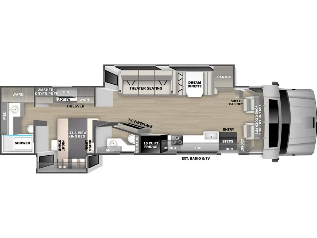 2026 Dynamax Corp Europa S 37CA floor plan