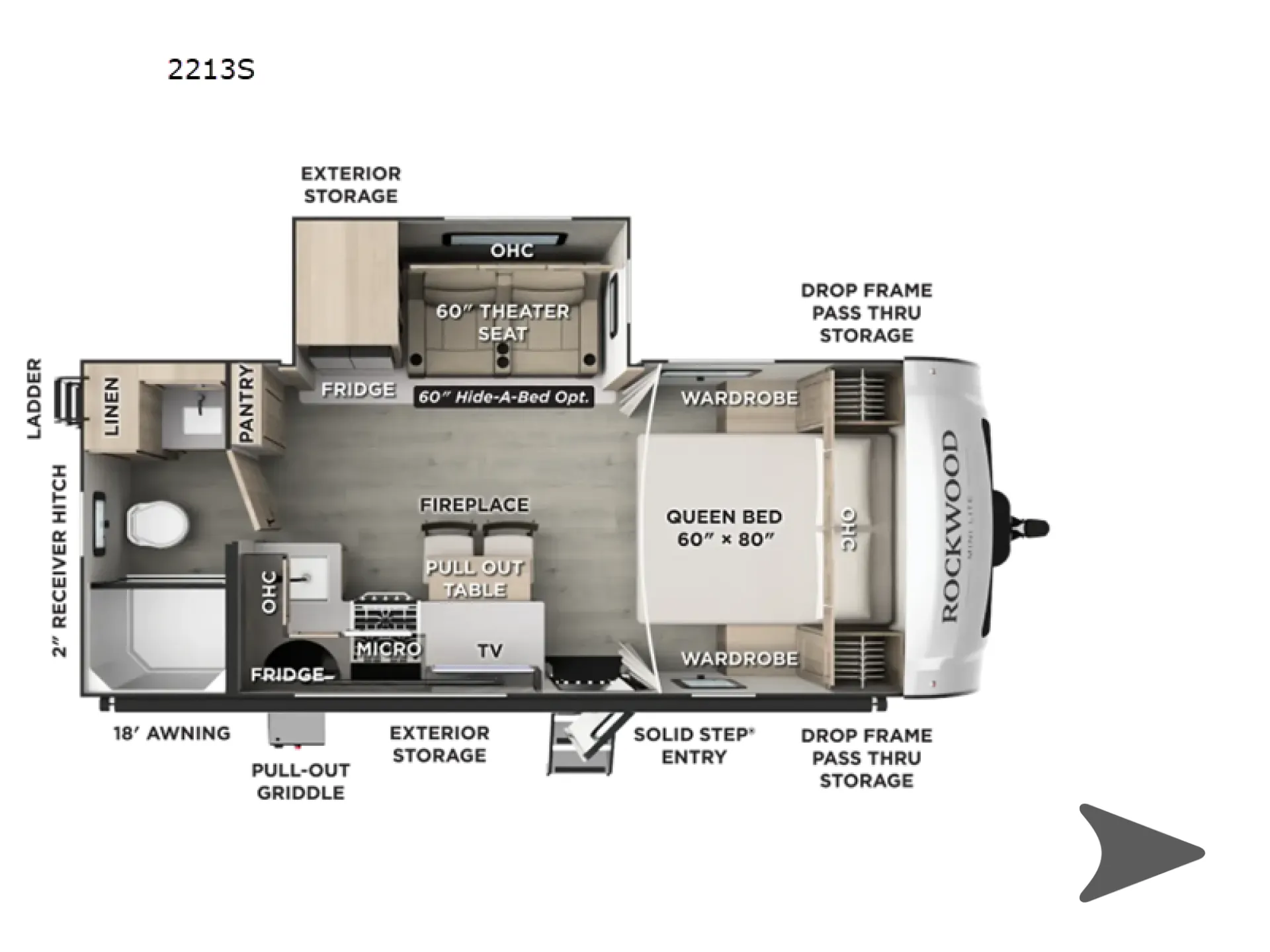 2027 Forest River Rockwood Mini Lite 2213S - Photo 4