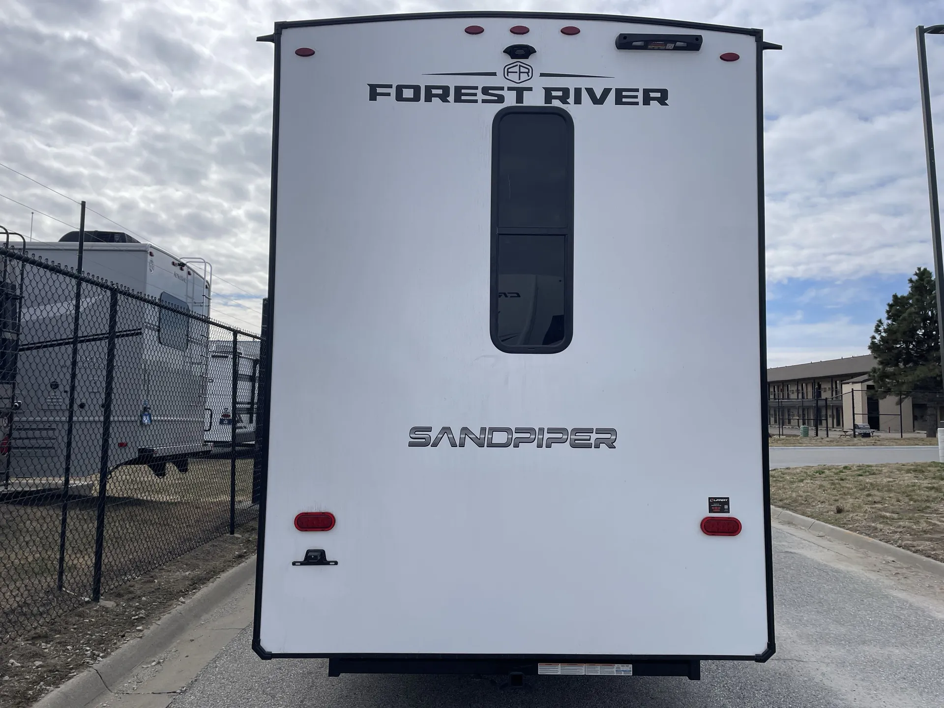 2026 Forest River Sandpiper 3710HBFB — backside