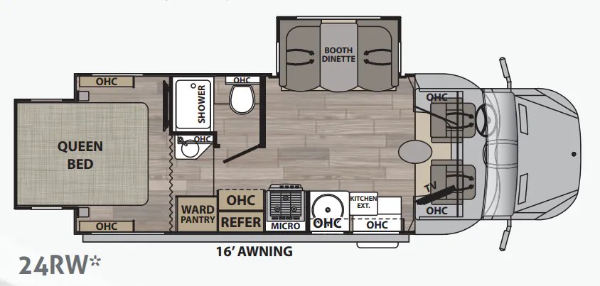 Dynamax Corp Isata 3 Series 24RW floor plan