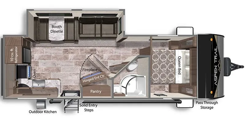 Dutchmen Aspen Trail 2560RKS floor plan