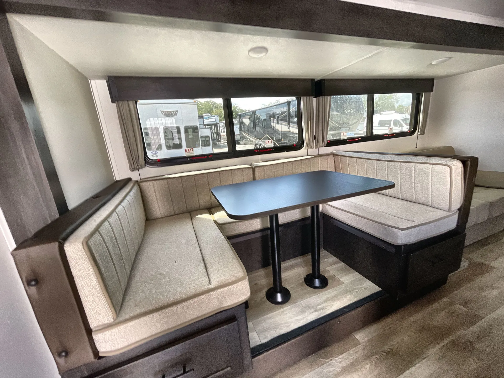 2027 Forest River Cherokee Grey Wolf Black Label 29QBBL — living area main