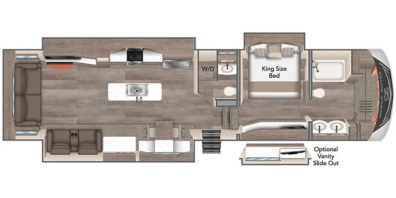 DRV Mobile Suites MS Houston floor plan