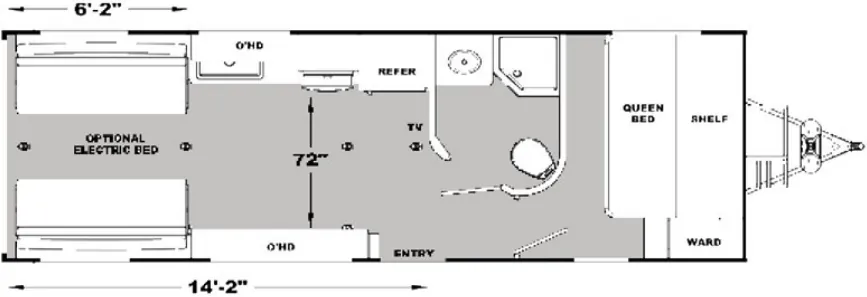 Eclipse Stellar 21FS-LE floor plan